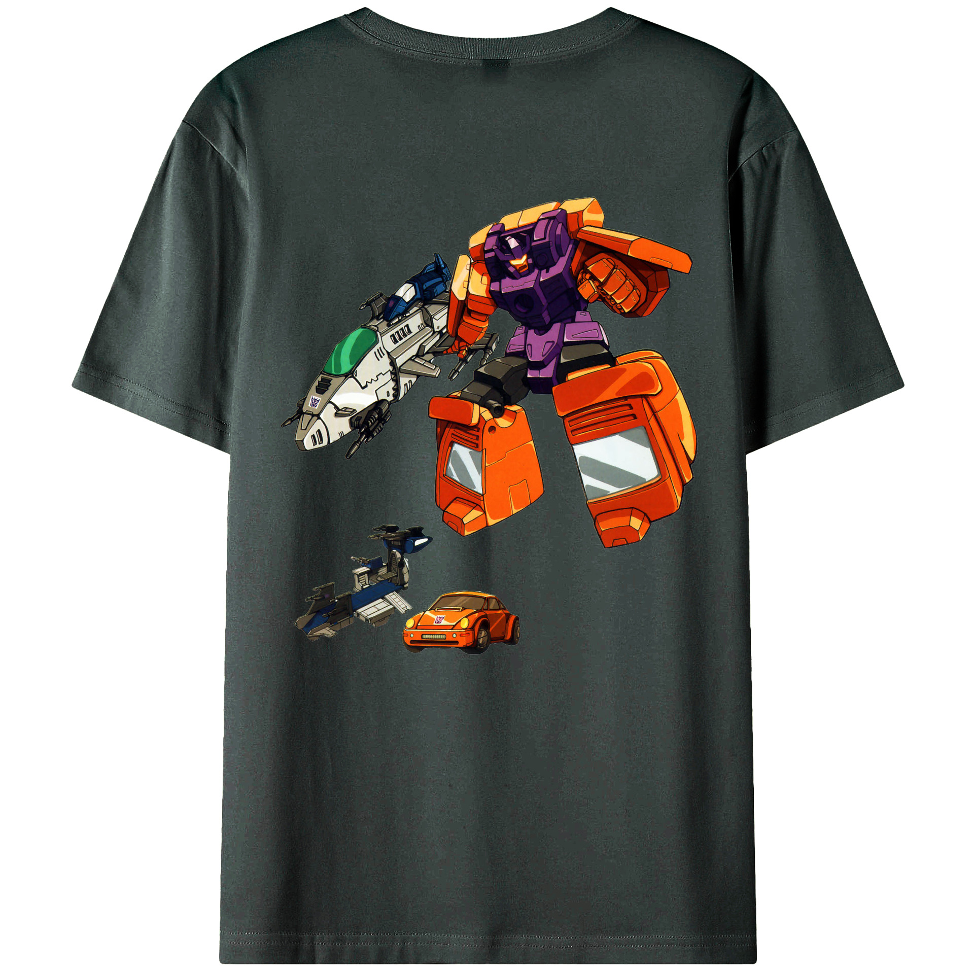 （画像用）  綿100％ メンズ半袖Tシャツ（バックプリント） 通気性